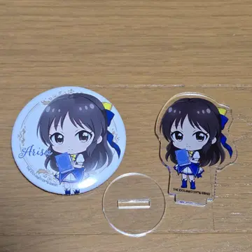 타치바나 아리스 배지 및 아크릴 스탠드 세트