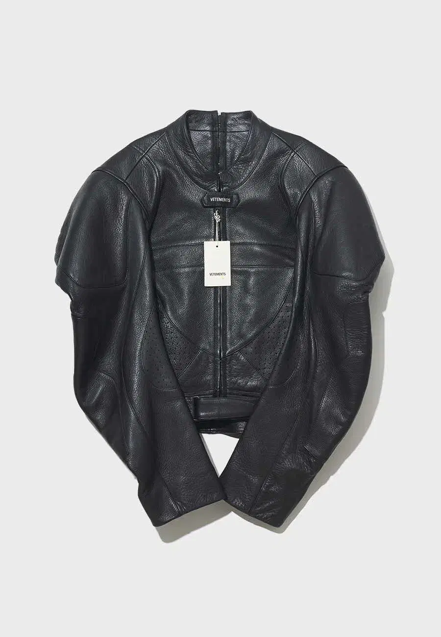 VETEMENTS leather jacket