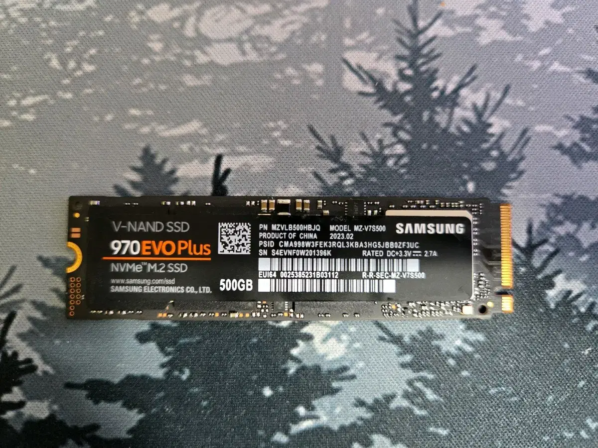 970 evo plus 500gb ssd 팝니다