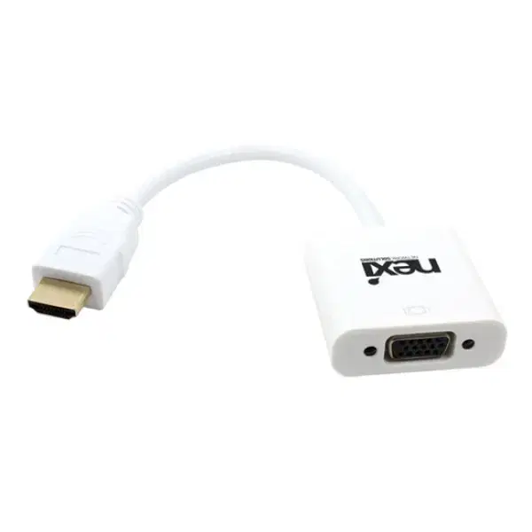 HDMI to VGA 윈도우전용 영상 컨버터 화이트