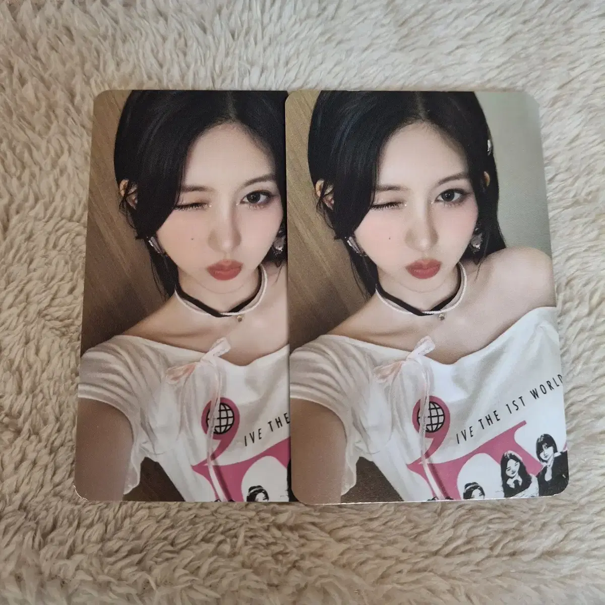아이브 가을 월드투어 쇼왓아이해브 엠디 트레카 랜덤포카팩 포토카드