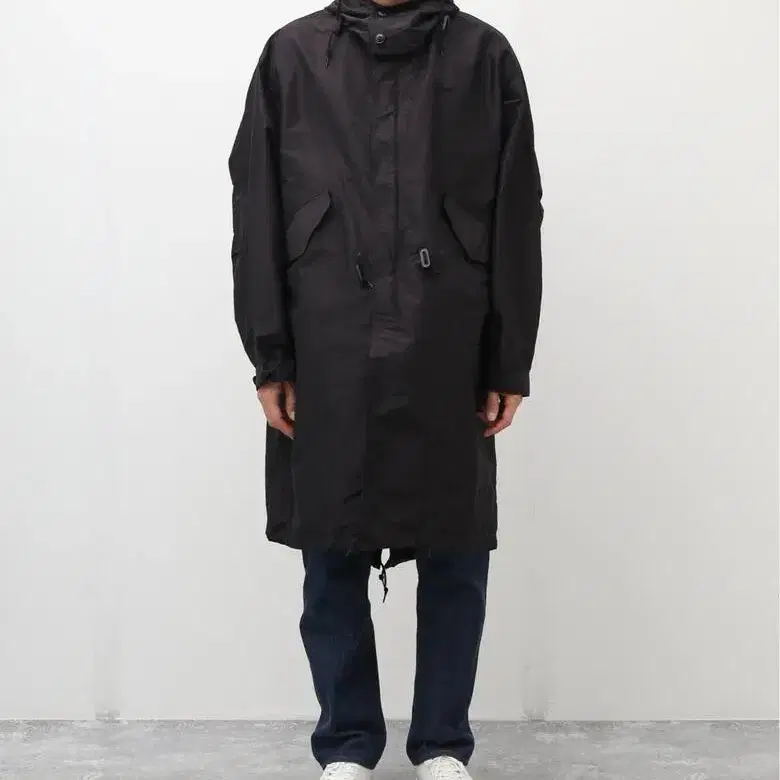 COMOLI | 코모리 [Quick sale] Comoli, cotton silk hooded coat