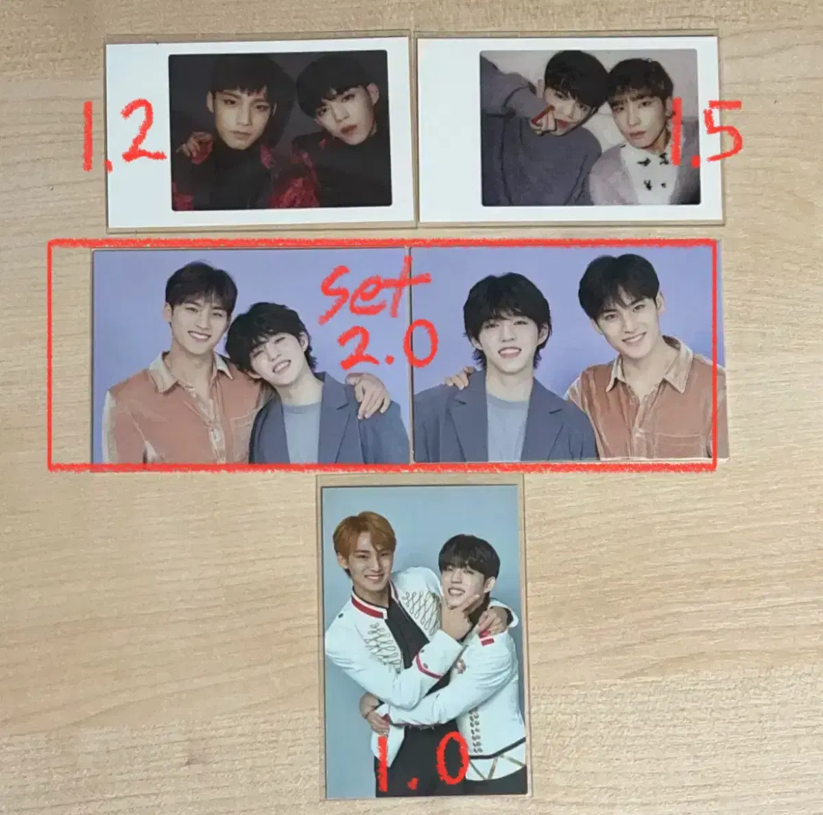세븐틴 에스쿱스 민규 트레카 샤다콘 짭폴라 캐럿랜드 캐랜 아이디얼컷 포카