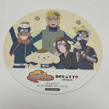 NARUTO 산리오 DECOTTO 애니카페 코스터 혜택
