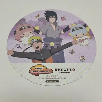 NARUTO 산리오 DECOTTO 애니카페 코스터 혜택