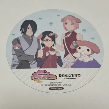 NARUTO 산리오 DECOTTO 애니카페 코스터 혜택