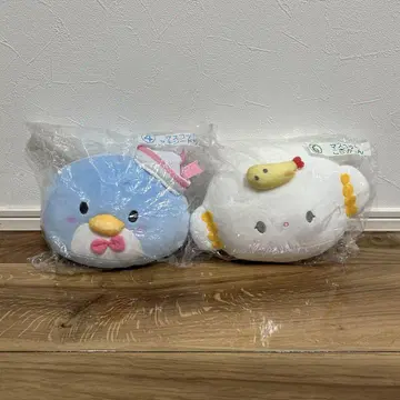 산리오 턱시도샘 코기뭇 마스코트 봉제 인형 쿠션