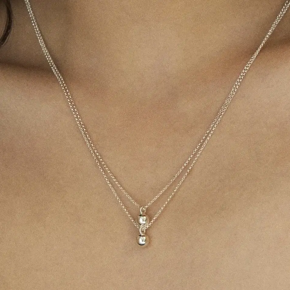 콜드프레임 PERFECTION DROP NECKLACE