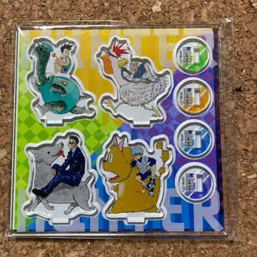 토카시 요시히로전 헌터X헌터 아크릴 미니 피규어 4개 세트