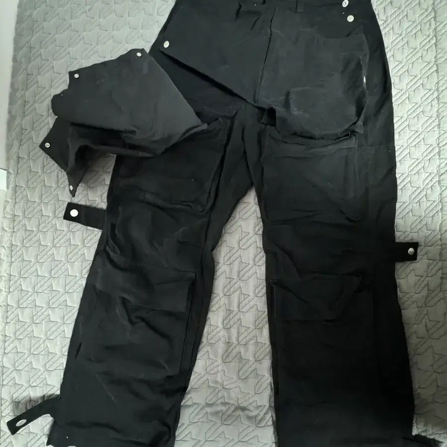 EGNARTS CHANGEABLE POCKET PANTS BLACK XL