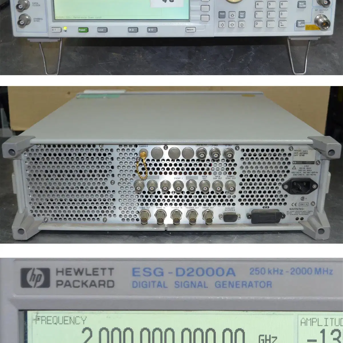 HP ESG-D2000A 250KHz-2GHz Digital Signal