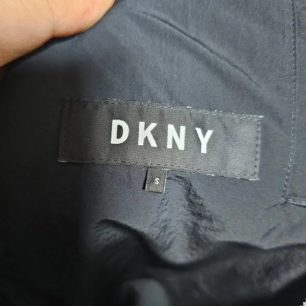 DKNY 정품 남성 블랙 야상 자켓 90S 깔끔@9916