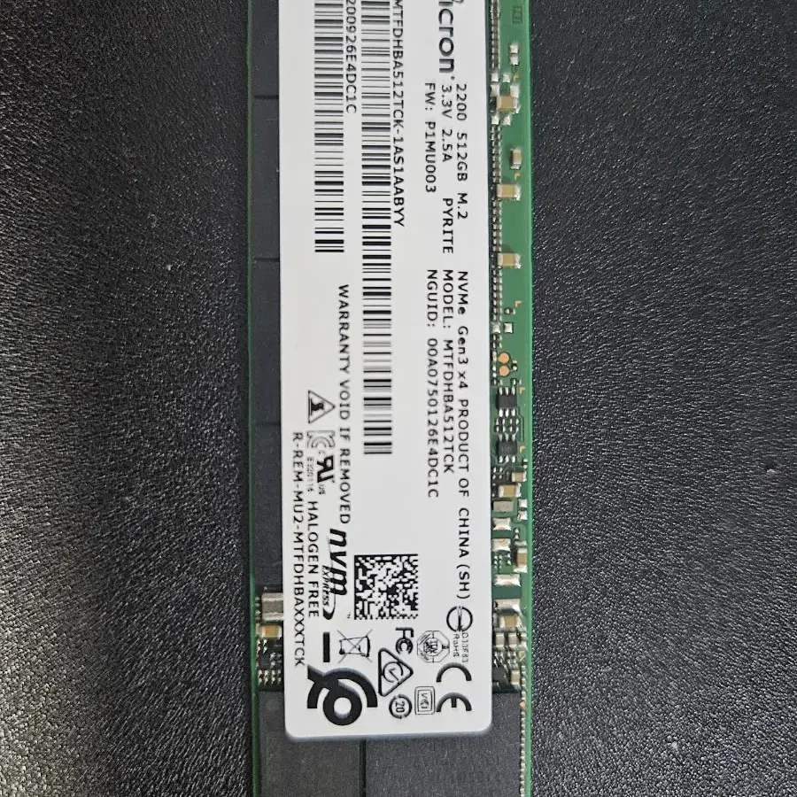 SSD m.2 nvme