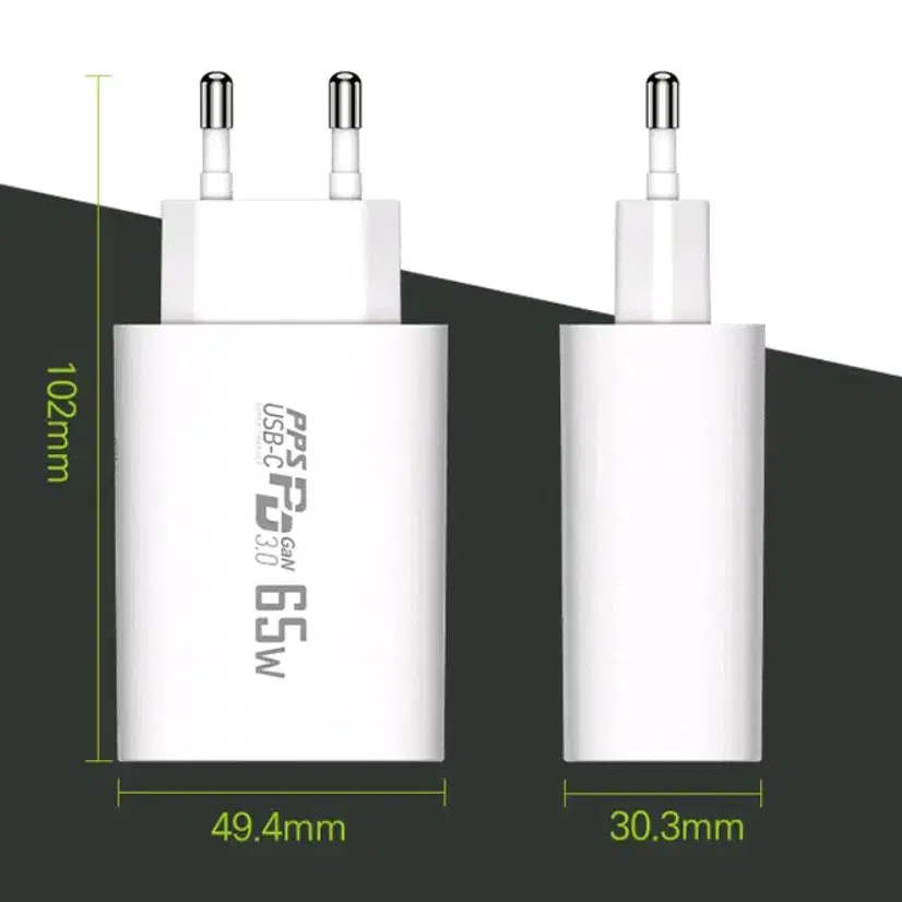 65w 초고속 충전기, 핸드폰 충전, 태블릿 충전