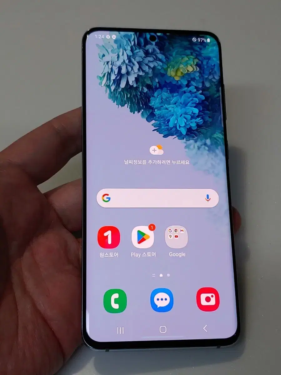 갤럭시 S20 블루 14.5만 정상해지