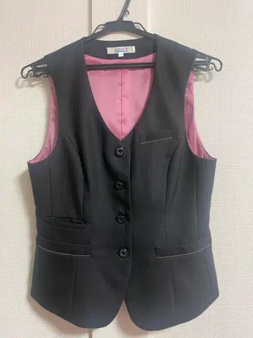 미사용 새상품 11호 비즈니스 검정 베스트 플레어 스커트 세트