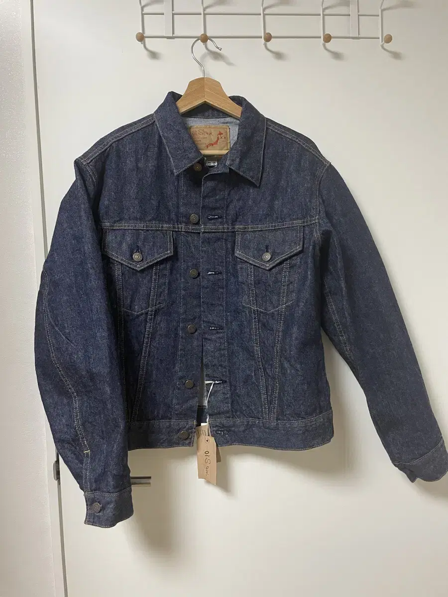 O'Sulloc Trucker Jacket 3rd Generation One Wash Size 3 New Product Edition