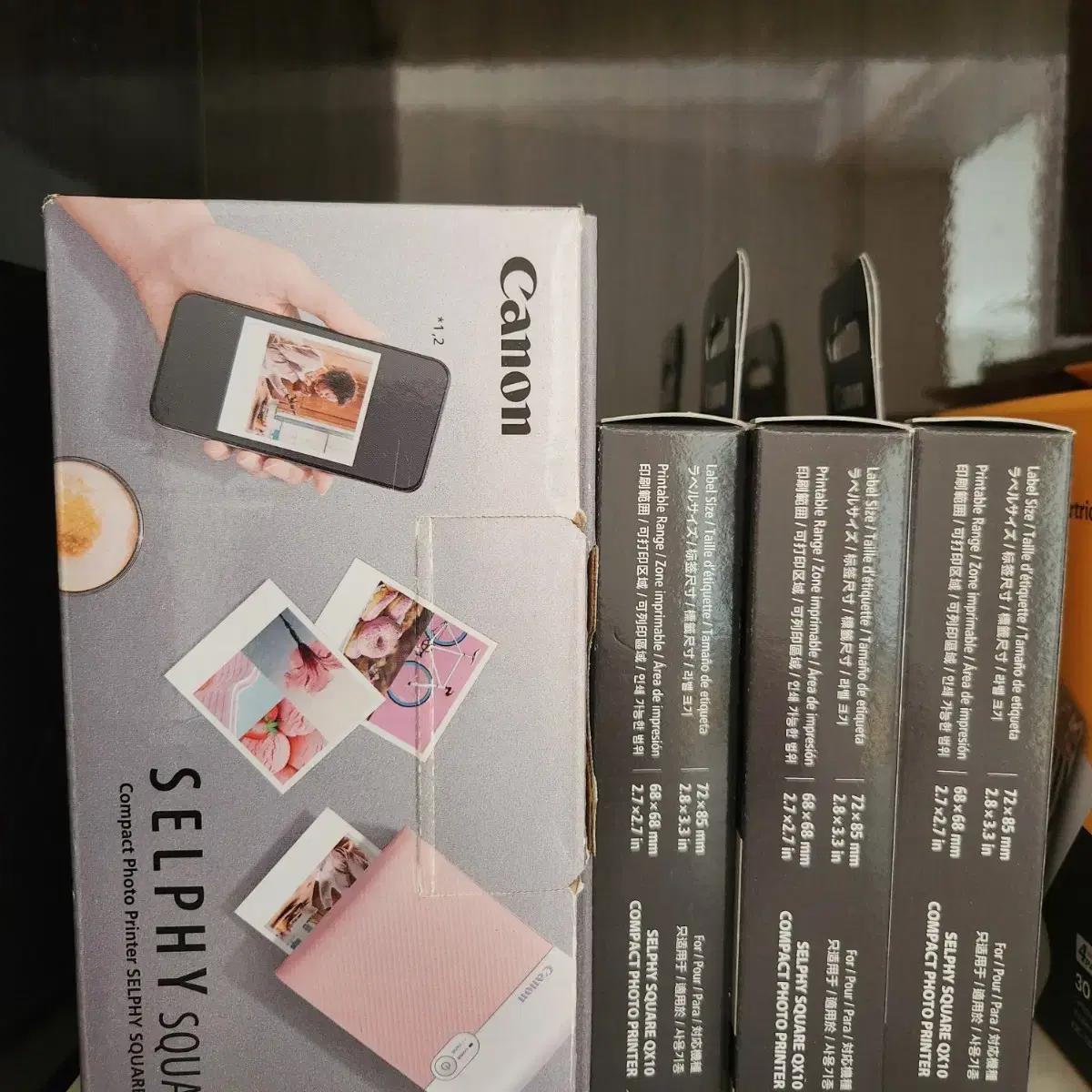 canon selphy 포토프린터기 +  필름(잉크) 60장(배송비포함)