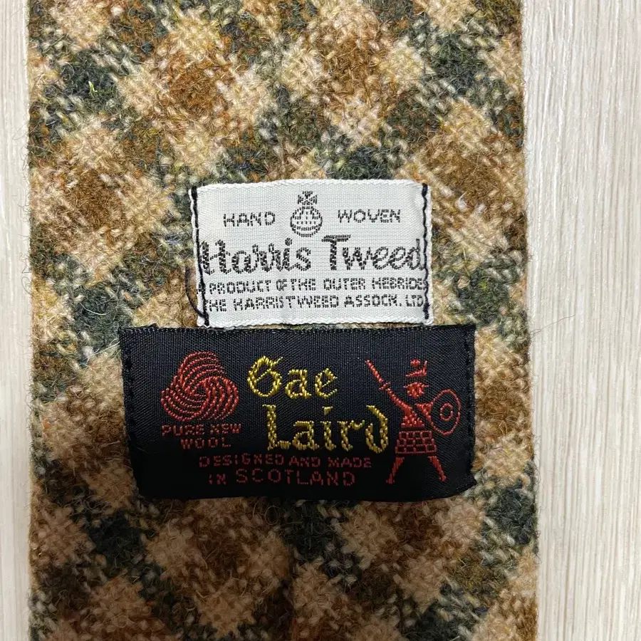 해리스 트위드 넥타이 Harris Tweed Tie