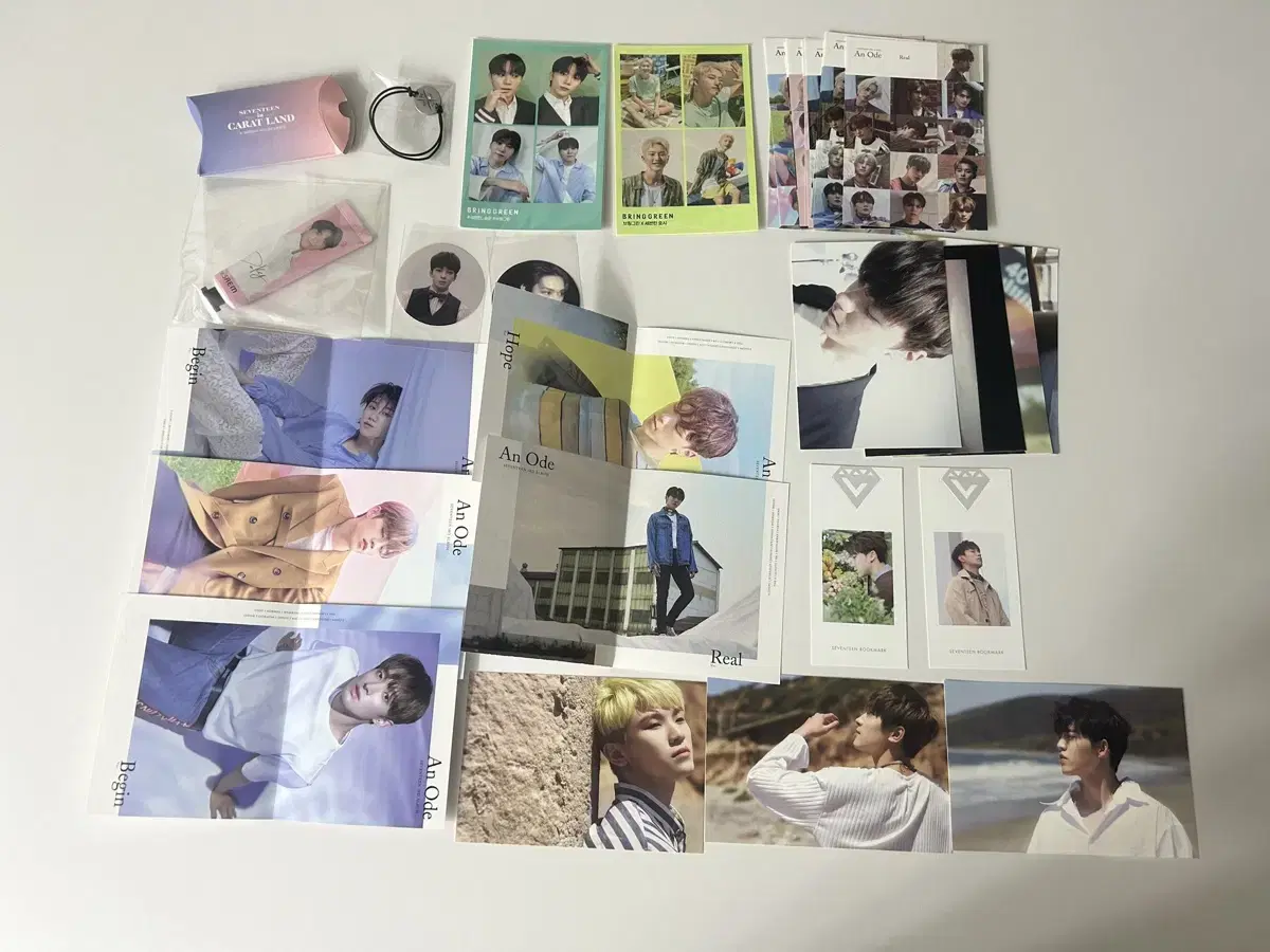 Bulk) seventeen official goods unofficial goods Album Components photocard hoshi unreleased photocard Bracelet Caratland