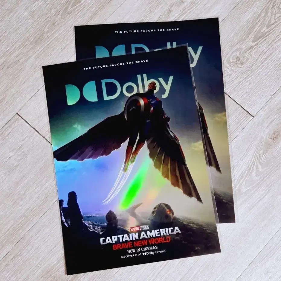 캡틴아메리카 브레이브 뉴월드 돌비시네마 포스터 A3 돌비포스터 Dolby