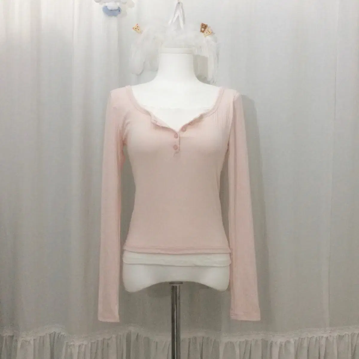 스너그 snug pink top