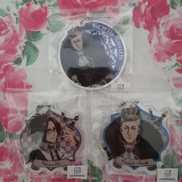 복권 '진격의 거인' 체스 스타일 아크릴 키링 엘빈, 한지