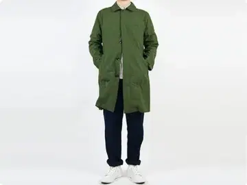 nisica 홑겹 코튼 코트 GREEN(사이즈: 1)