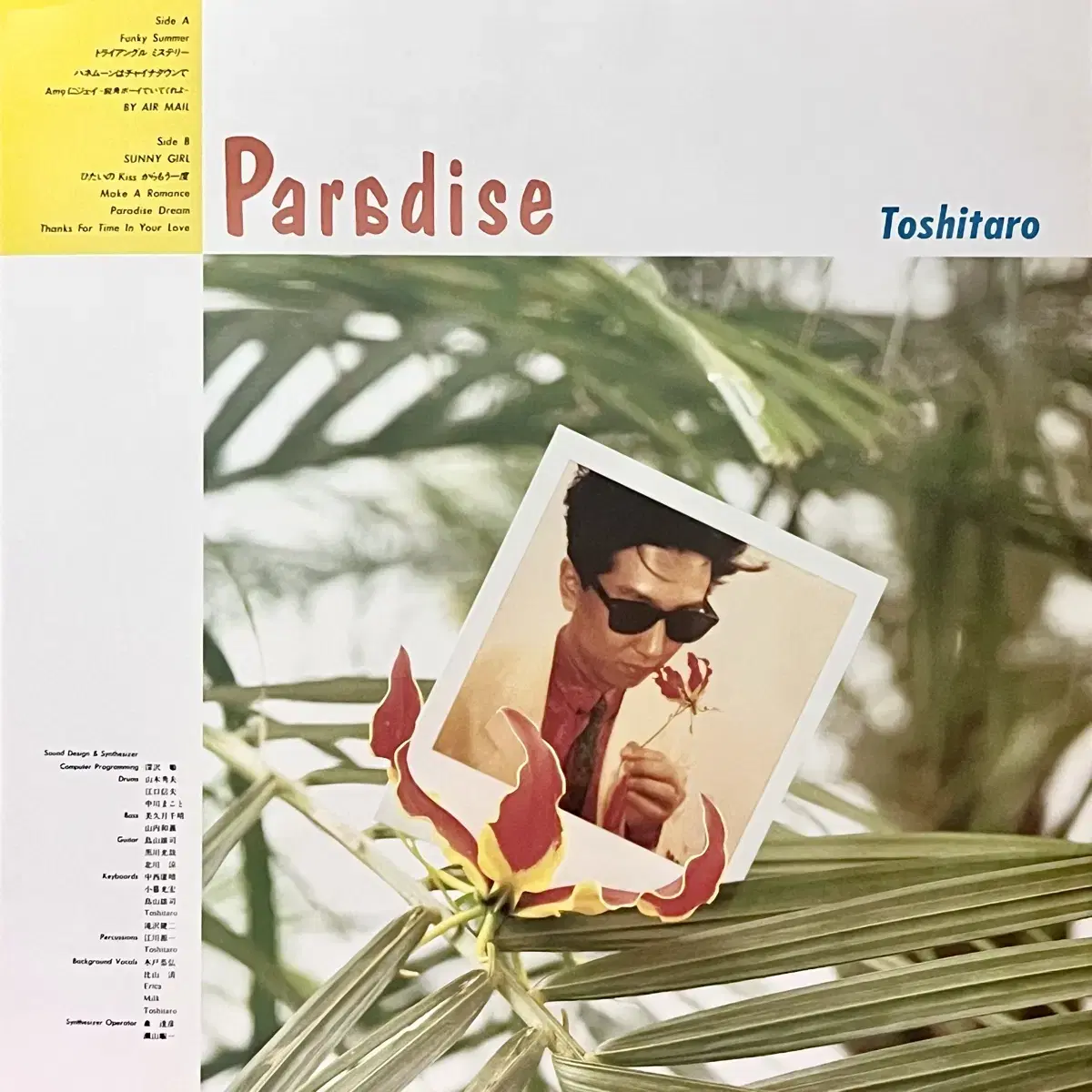 시티팝LP 토시타로 Toshitaro -Paradise