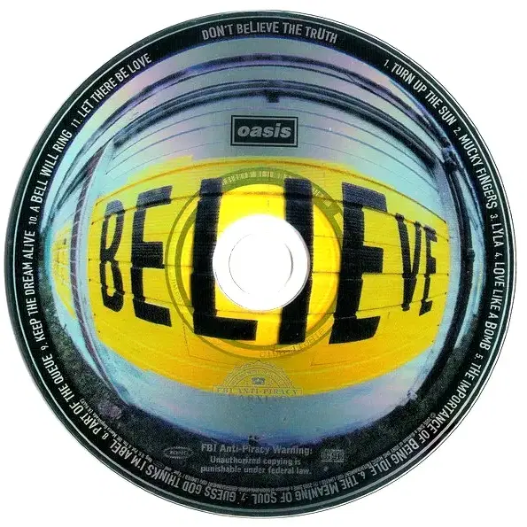 Oasis - Don't Believe The (CD)미국반2005민트급