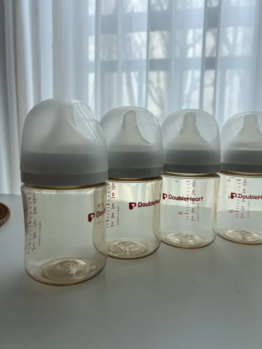 더블하트 젖병 160ml* 8개(젖꼭지S 사이즈 포함)
