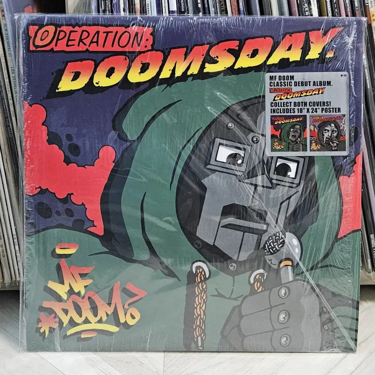 MF DOOM - Operation Doomsday 2LP 포스터 포함