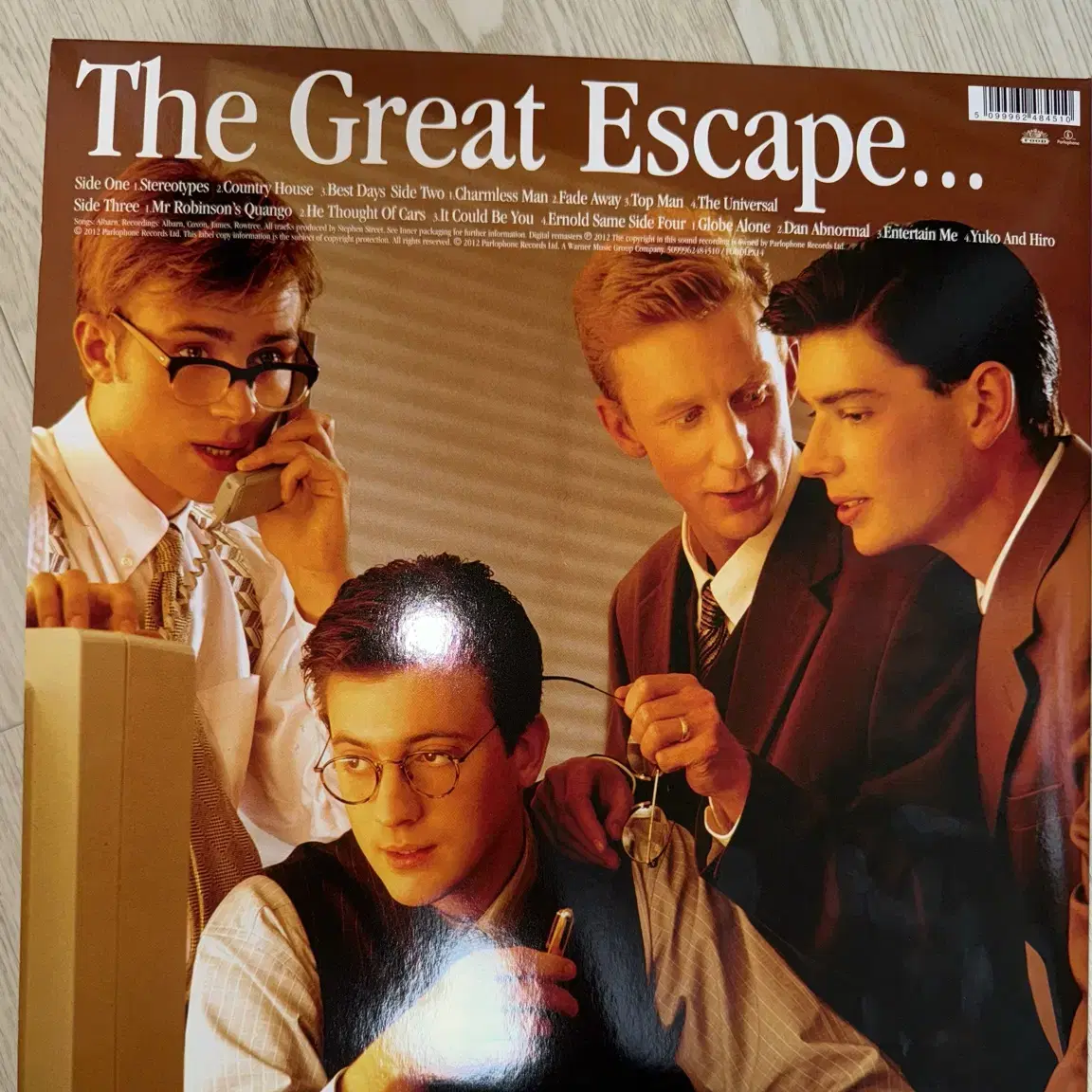 블러 blur LP The Great Escape