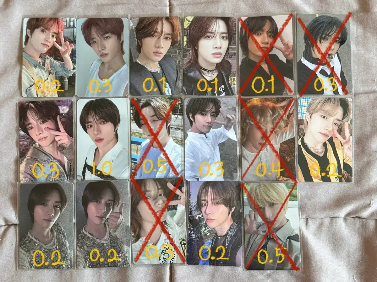 [Give it away] txt beomgyu photocard Sell