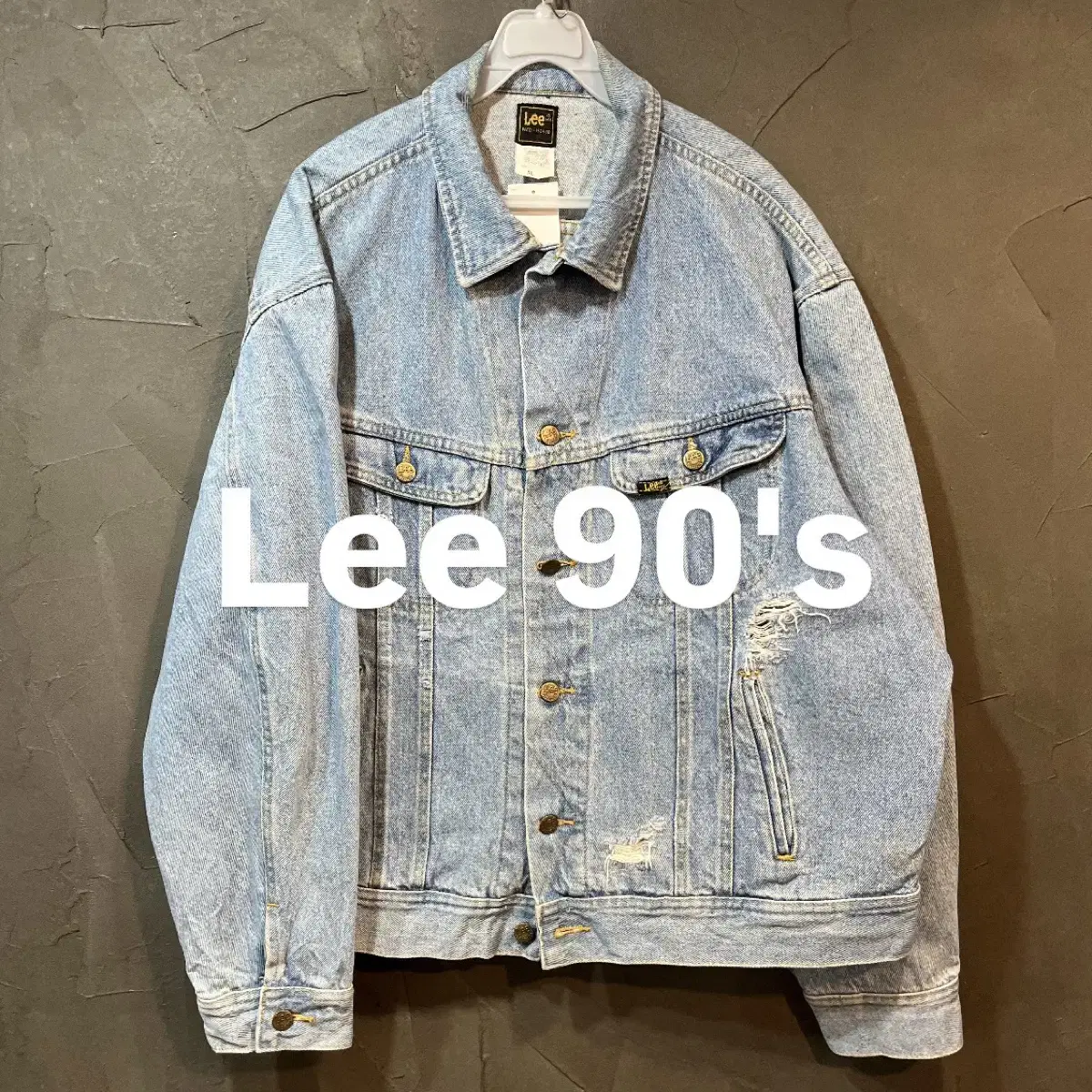 [XL] Lee 리 90년대 빈티지 데님 자켓