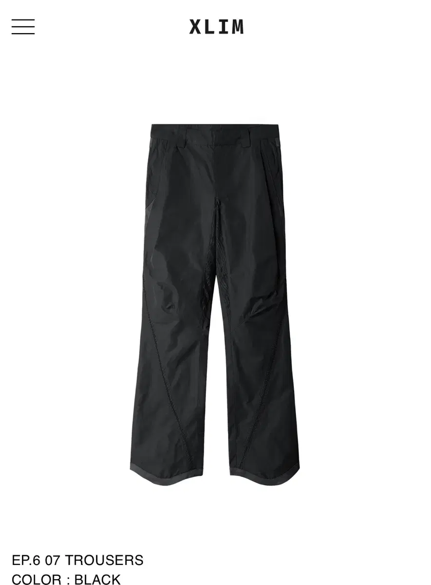 XLIM EP.6 07 TROUSERS