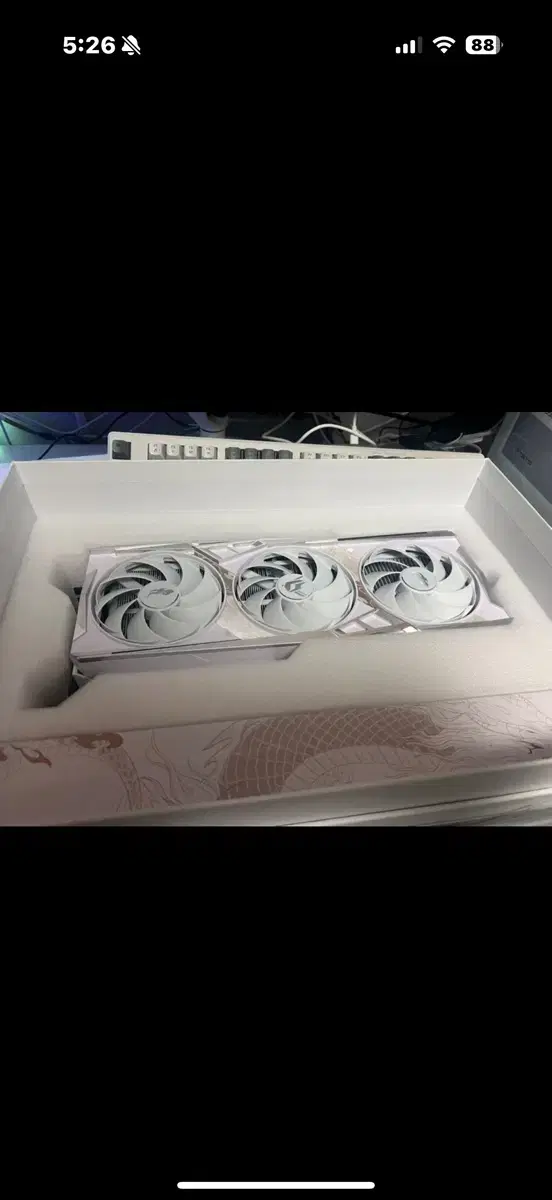 4070 ti super 화이트 불칸 풀박스 27년 as