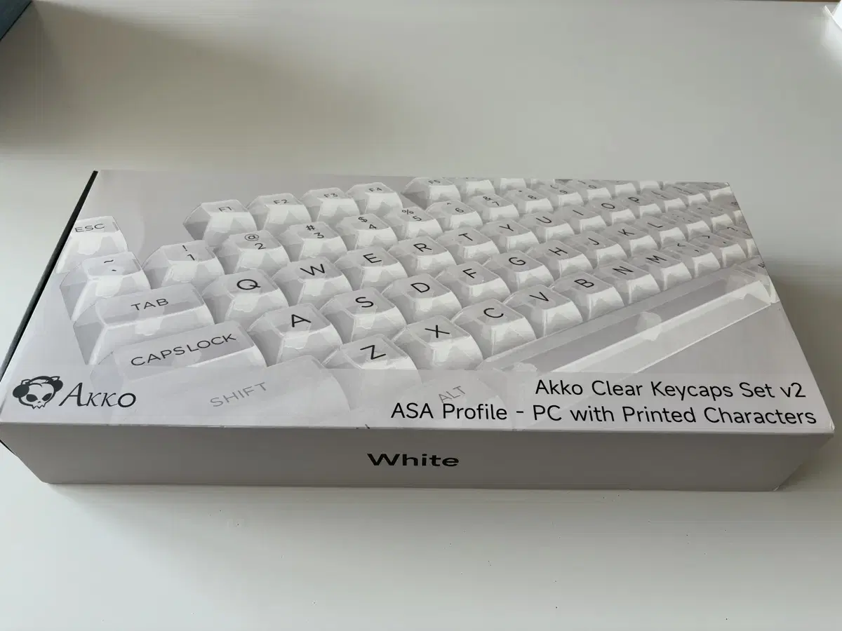 AKKO Clear Keycaps Set v2 앱코 클리어 키캡