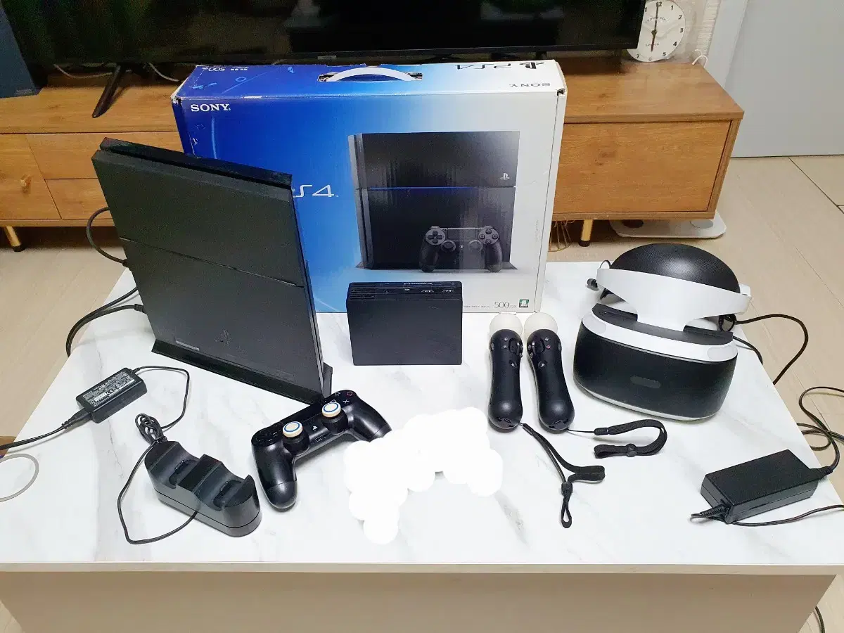 (3종세트) PS4 플레이스테이션4 + VR + 게임CD ps4pro 급