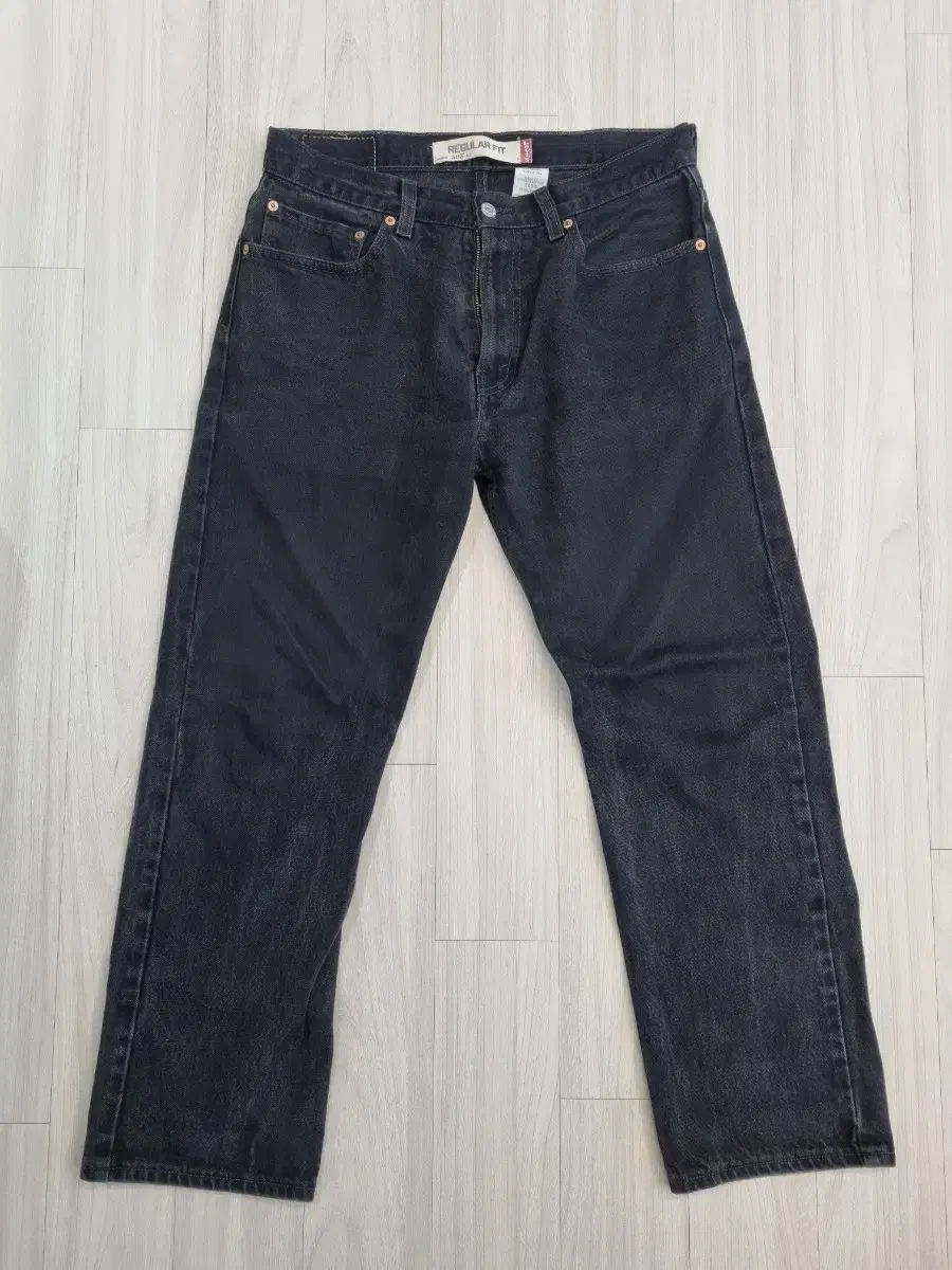 Vintage Levi's 505 Black Denim