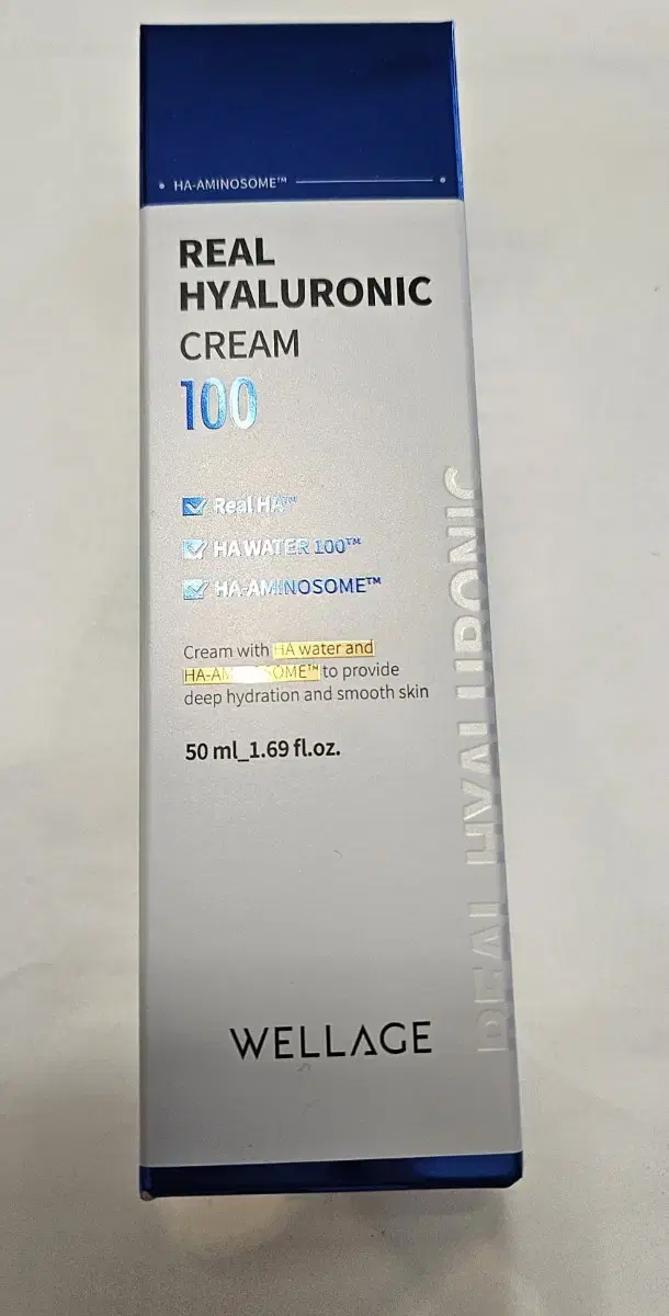 (택포) 웰라쥬 리얼 히알루로닉 크림 50ml