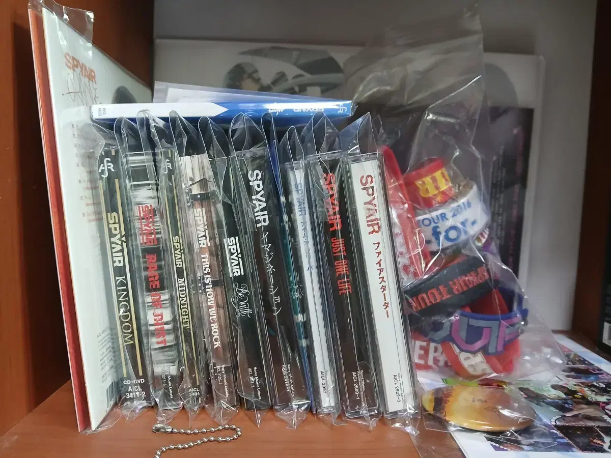 스파이에어 앨범 cd,dvd