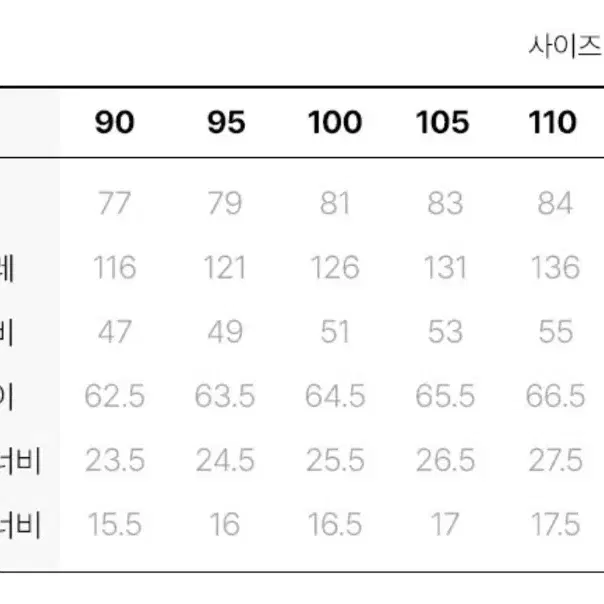 코오롱 안타티카 스탠다드 다운 110