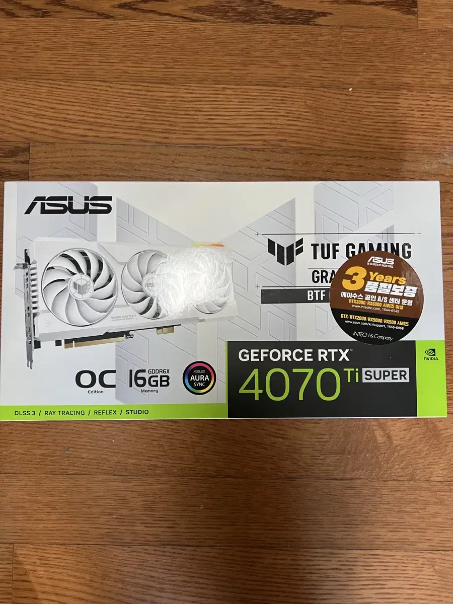 GEFORCE RTX 4070Ti SUPER BTF O16G OC D6X