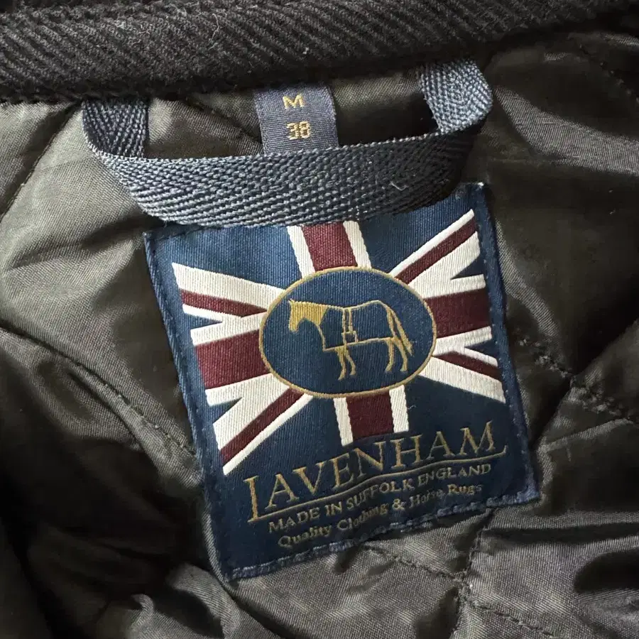 라벤햄 lavenham 퀼팅자켓