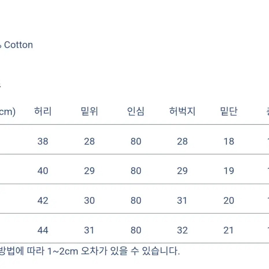 랜덤워크 라이브러리 5포켓 데님/30