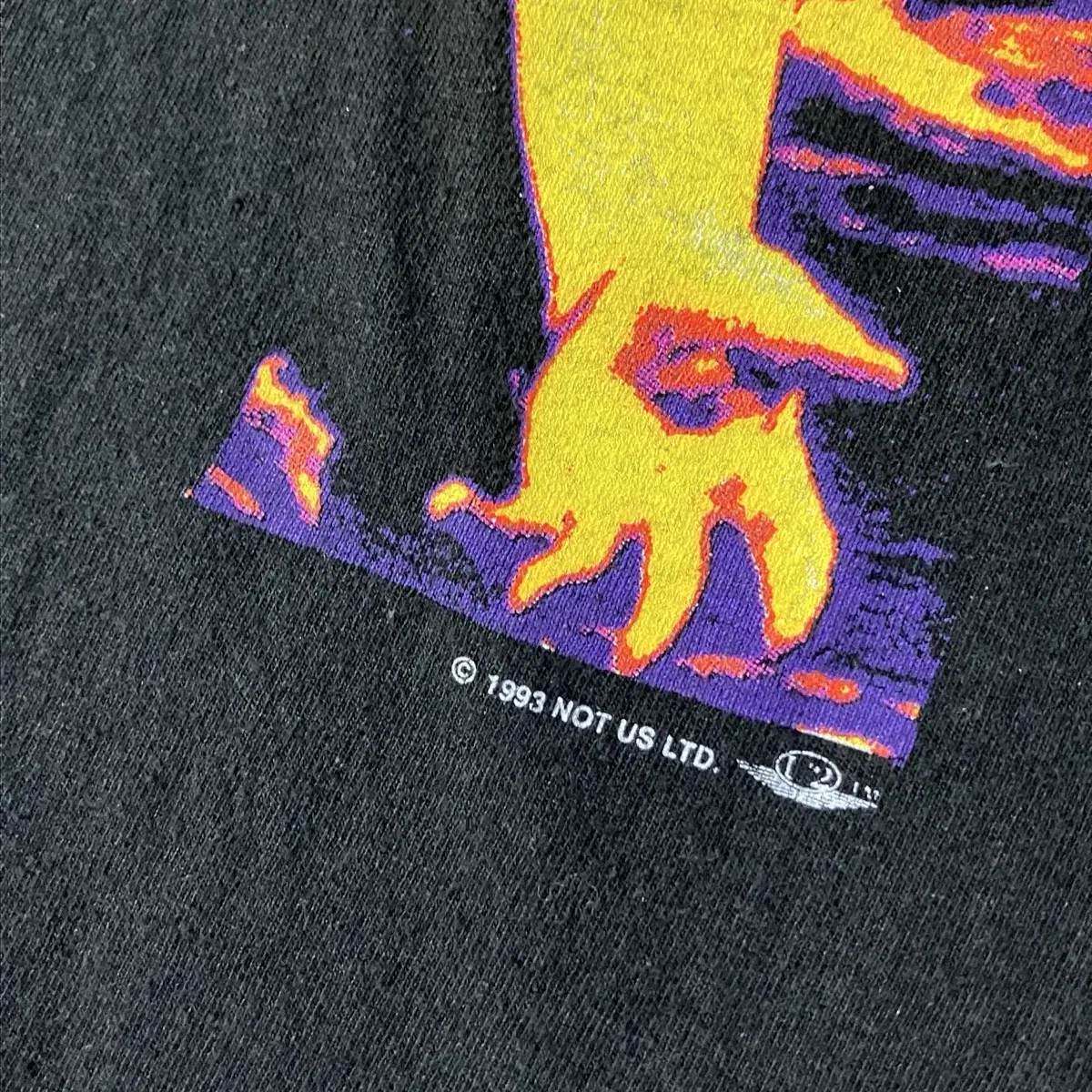 (XL) 90's U2 유투 ZOOROPA'93 반찰 티셔츠