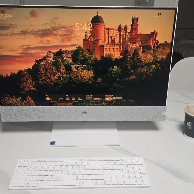 HP 파빌리온 AiO 일체형 PC 16GB/512GB/RTX3050