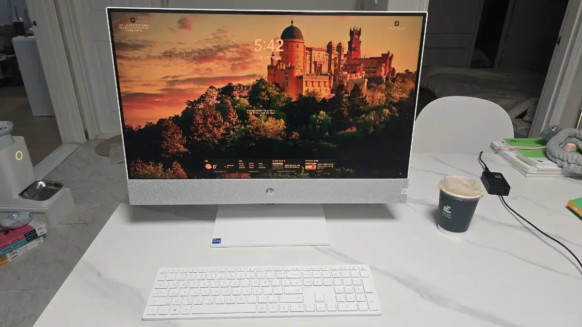 HP 파빌리온 AiO 일체형 PC 16GB/512GB/RTX3050