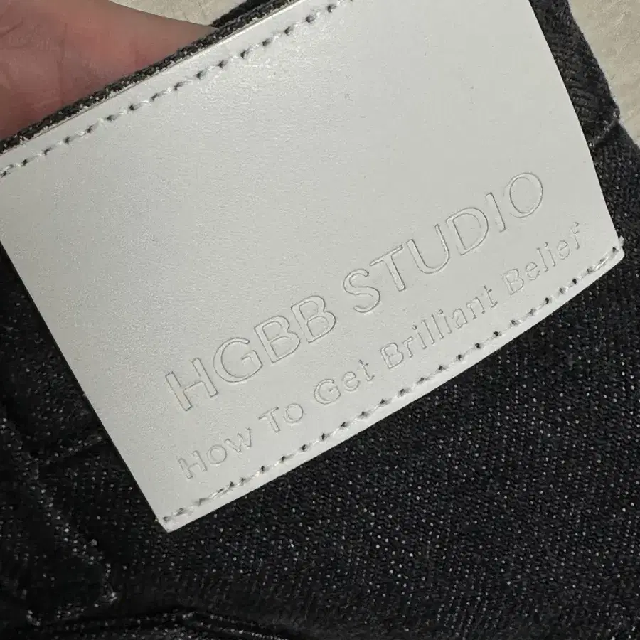 [M] hgbb studio yupik denim 유픽 데님 인디아 잉크